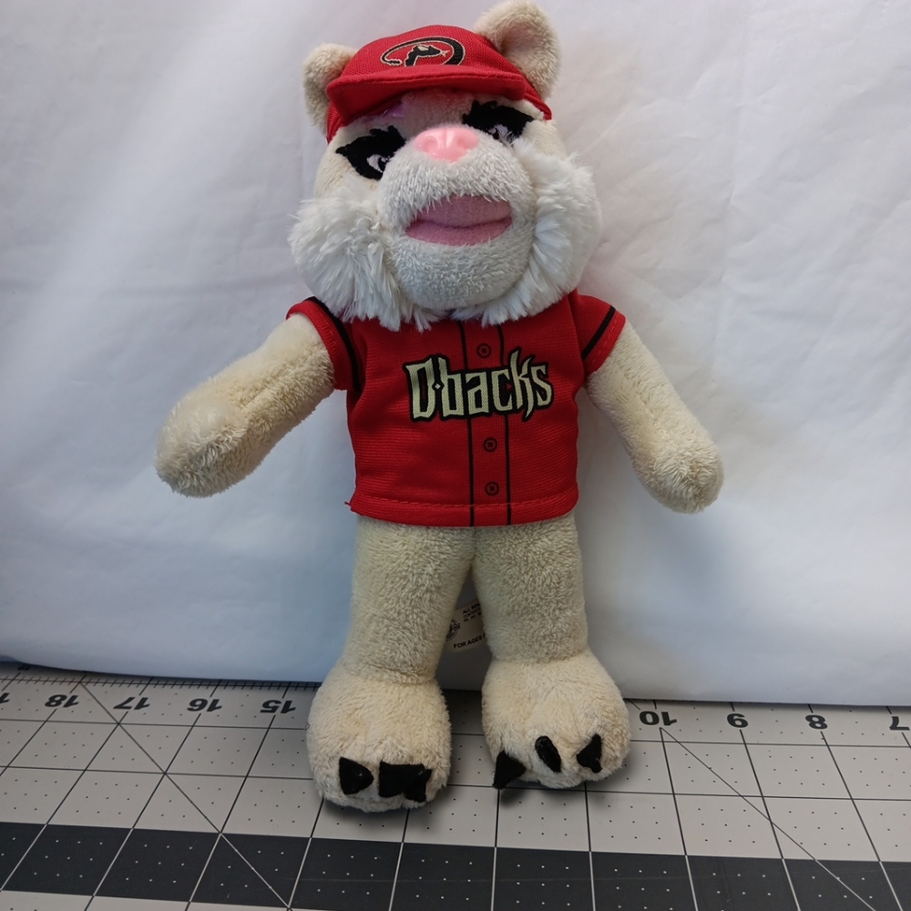 Arizona Diamondbacks Dbacks MLB Signed Mascot Plush Rare Souvenir Collectable